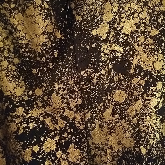 Gold and black metallic dress - Picture 4 of 4